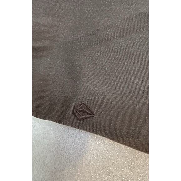 Volcom True To This Chino Pants Sz 34 Brown Casual Straight Leg Flat Front - Picture 7 of 11